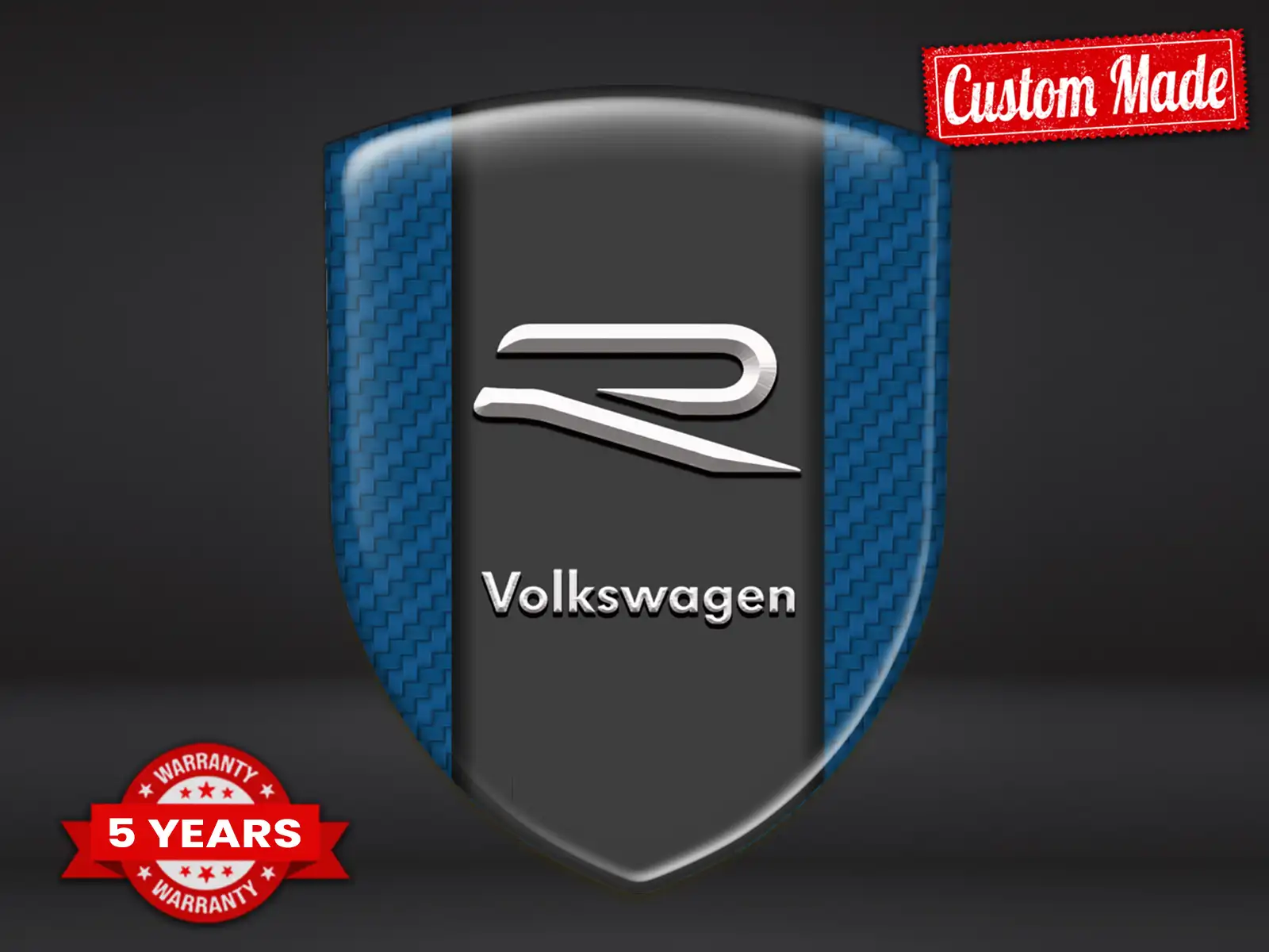 VW Heckscheibenaufkleber Premium Anpassbar Maximal